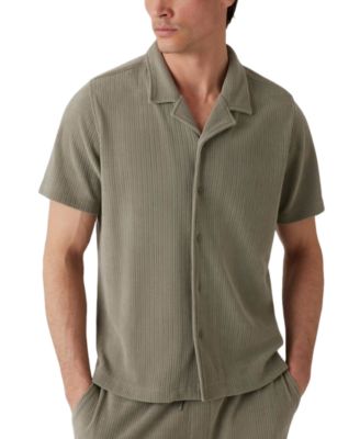 GUESS - Men's Baron Textured Knit Shirt