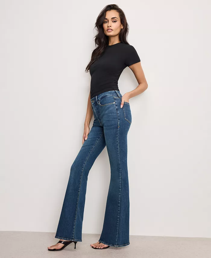 Women's Good Legs Flare Jeans, Regular & Plus Size - thumbnail 3