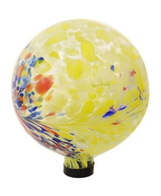 Gazing Globe Glass Garden Ball for Lawn, Patio or Indoors - 10" Diameter