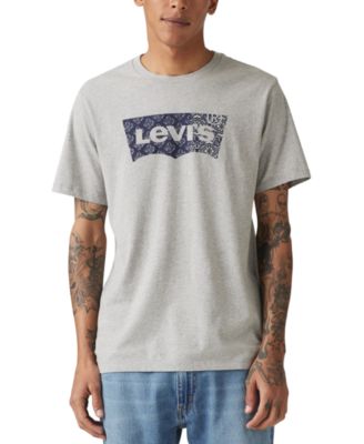 Levi's - Men's Classic Standard-Fit Batwing Logo Graphic T-Shirt