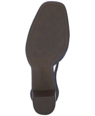 Women's Kanira Square-Toe Stacked Heel Pumps