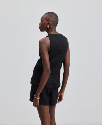 Women's Hemp Shorts in Black