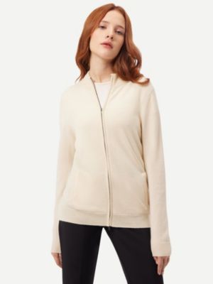 Women's Full-Zip Cashmere Cardigan