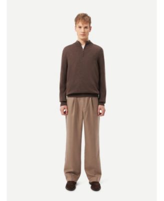 Men's Cashmere Half-Zip Sweater