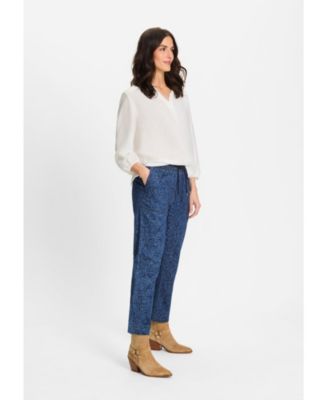 Women's Lisa Fit Paisley Denim Pant