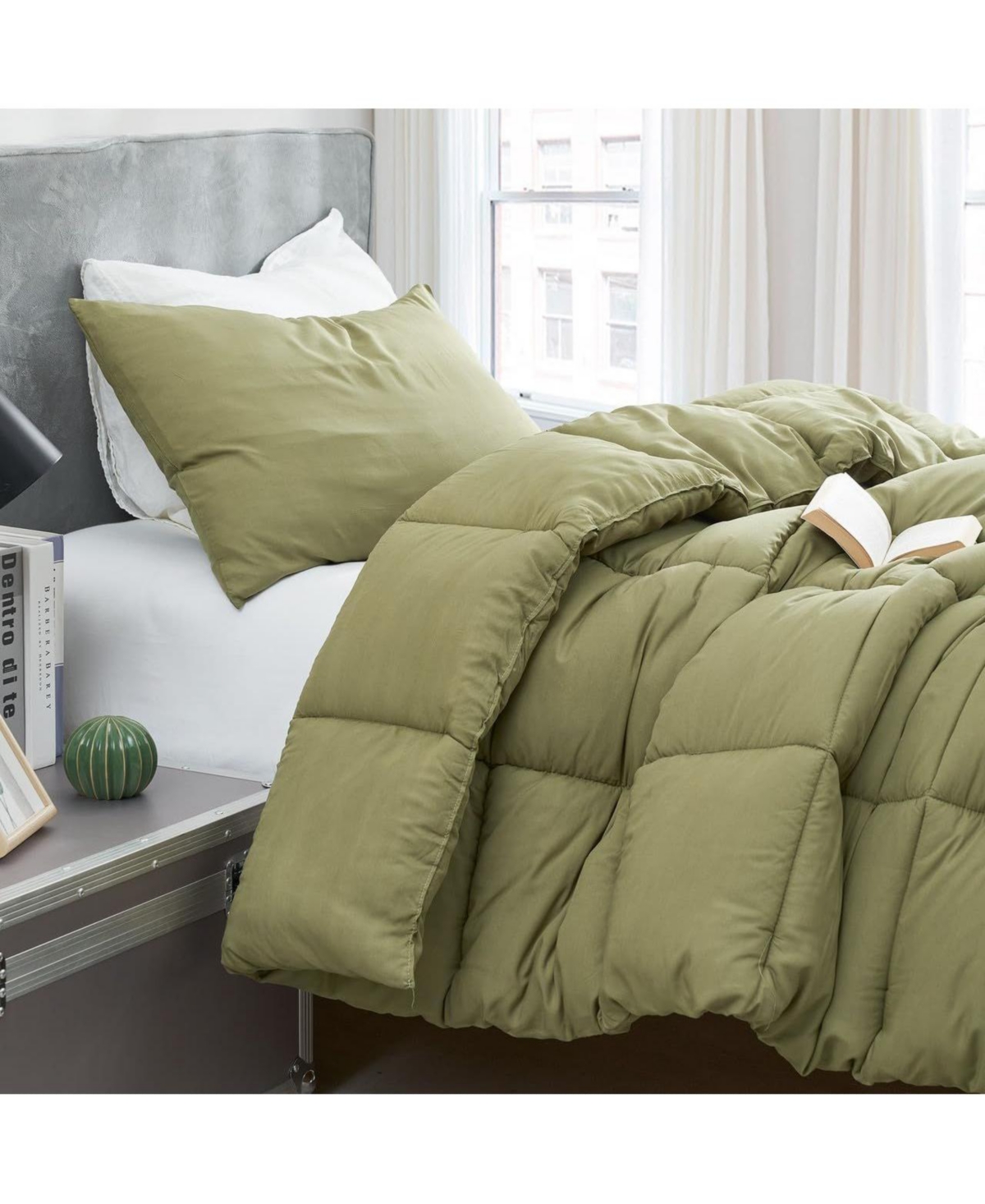 Washed Panda - Coma Inducer Oversized Comforter Set - Mayfly,Twin Xl