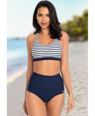 Women's Shaping High Waisted Bikini Swimsuit Bottom