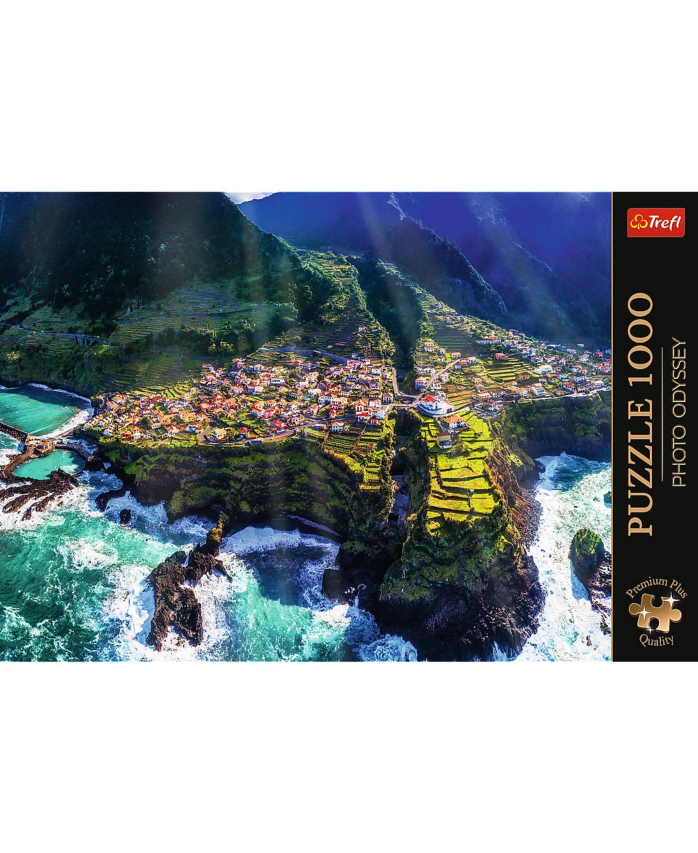 Детская игрушка Trefl Photo Odyssey Madeira Island, Portugal 1000-Piece Puzzle, Ages 12+, цвет: Разноцветный — фото 3