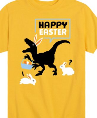 Big Boys Dino Happy Easter Graphic T-Shirt