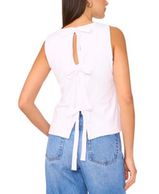 Women's Tie-Back Sleeveless Top