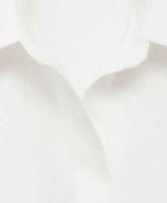 Women's Linen Shirt Dress