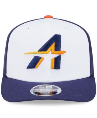 Men's White/Navy Houston Astros 2025 City Connect 9SEVENTY Adjustable Hat