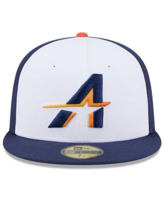 Men's White/Navy Houston Astros 2025 City Connect 59FIFTY Fitted Hat