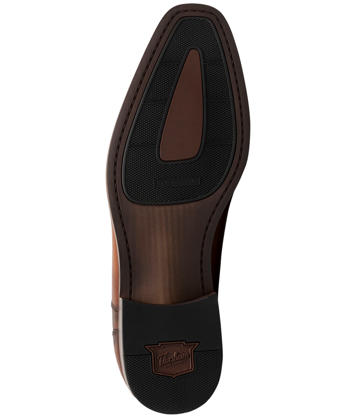 Florsheim Men's Sorrello Cap Toe Balmoral Oxford Dress Shoe In Cognac Multi