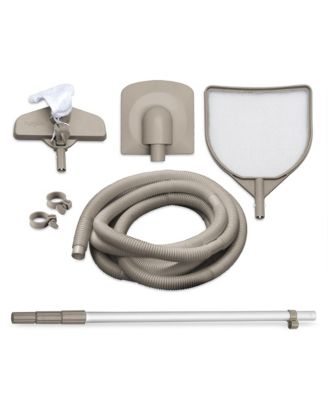 24'x12'x52" Oasis Rectangle Outdoor Above Ground Swimming Pool, Brown