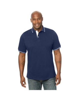 Big & Tall Double Tipped Polo