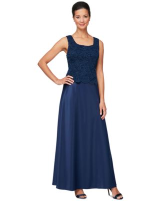 Lace Jacket & Lace-Top Gown