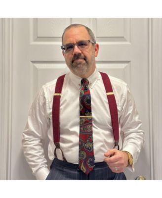 Men's Roman Exploded Paisley Stately Silk Necktie