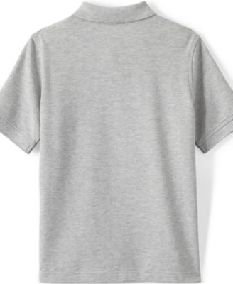 Girls Short Sleeve Mesh Polo Shirt