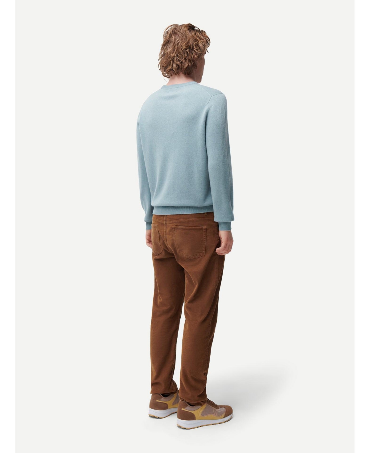 Gobi Cashmere Men's Essential Crew Neck Sweater