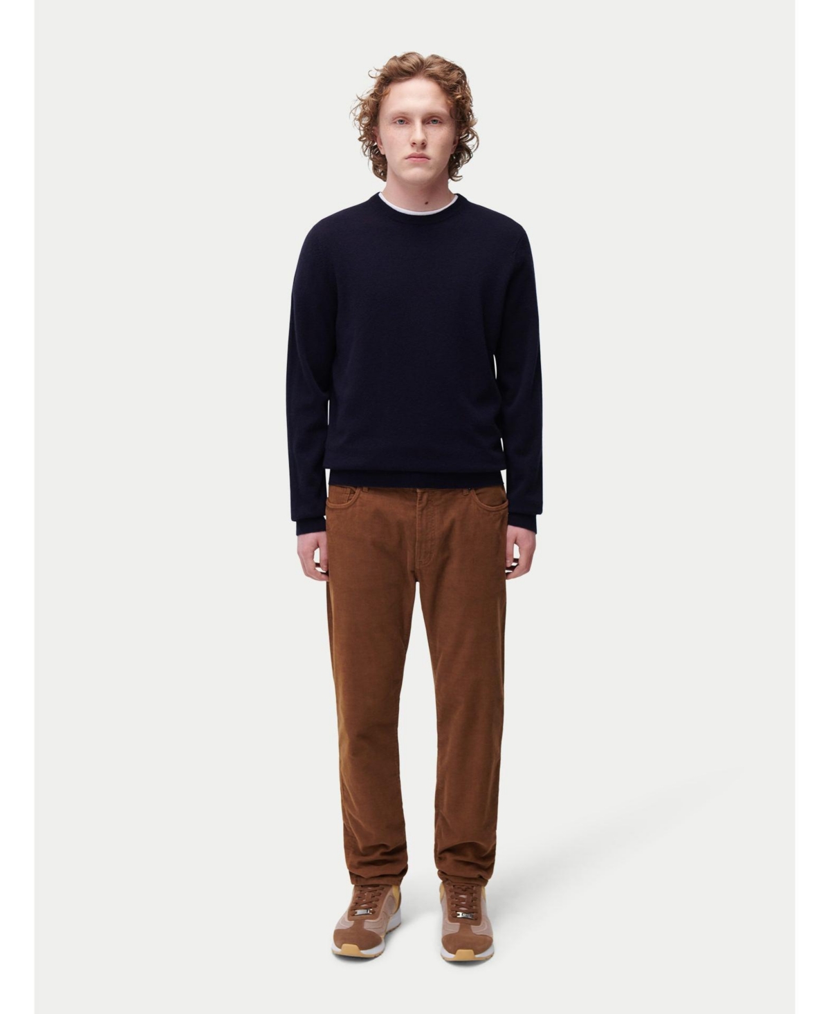 Gobi Cashmere Men's Essential Crew Neck Sweater