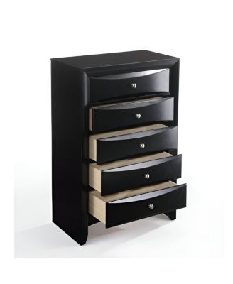 Five-Drawer Chest for Bedroom Storage and Organization