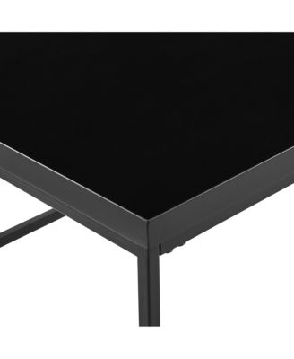 Metal Coffee Table for Modern Living Room or Office Decor