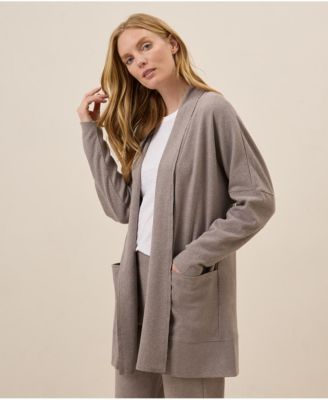 Women's Organic Cotton Airplane Wrap Cardigan -