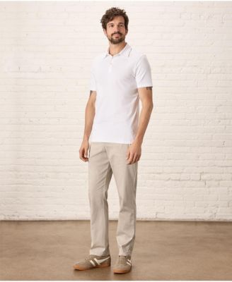 Men's Organic Cotton Luxe Stretch Jersey Slim Polo