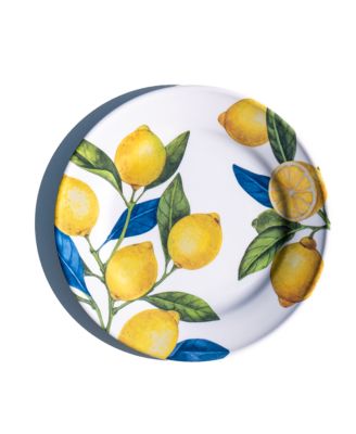 Lemon Orchard 6-Pc. Dinner Plates, Service For 6