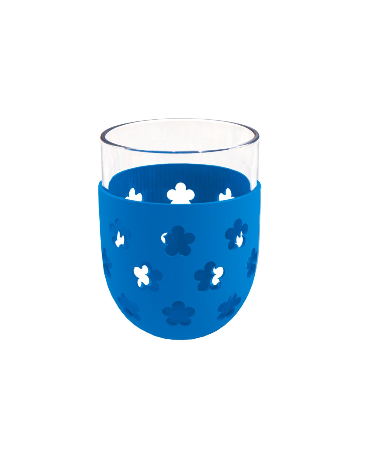 Tarhong Color Base Jumbo Glasses, Set Of 6 In Blue