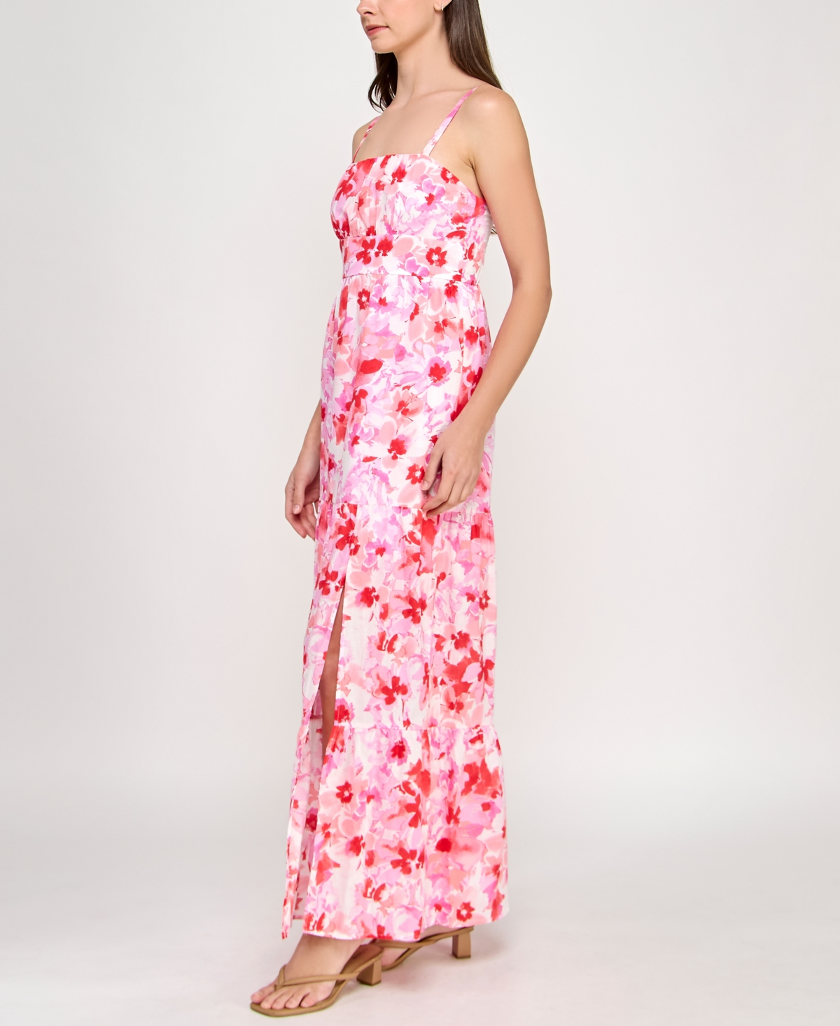 Bcx Juniors' Emma Strappy Empire-waist Fit & Flare Dress