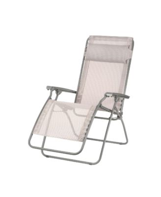 Durable Steel Zero Gravity Chair for Patio Poolside and Garden