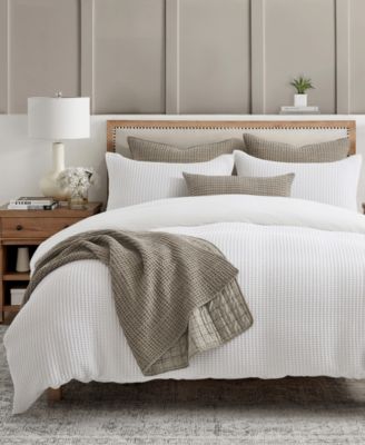 Mills Waffle Invisible Zipper Decorative Pillow, 12" x 24"