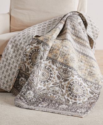 Lirelle Reversible Quilted Throw, 50" x 60"