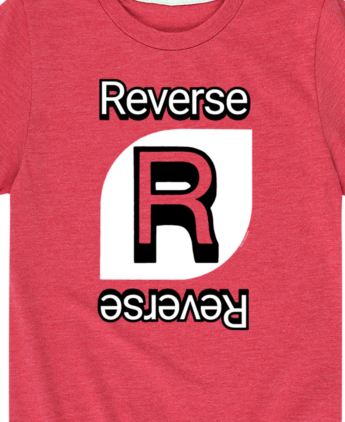 Hybrid Toddler Boys Uno Reverse Graphic T-shirt In Red