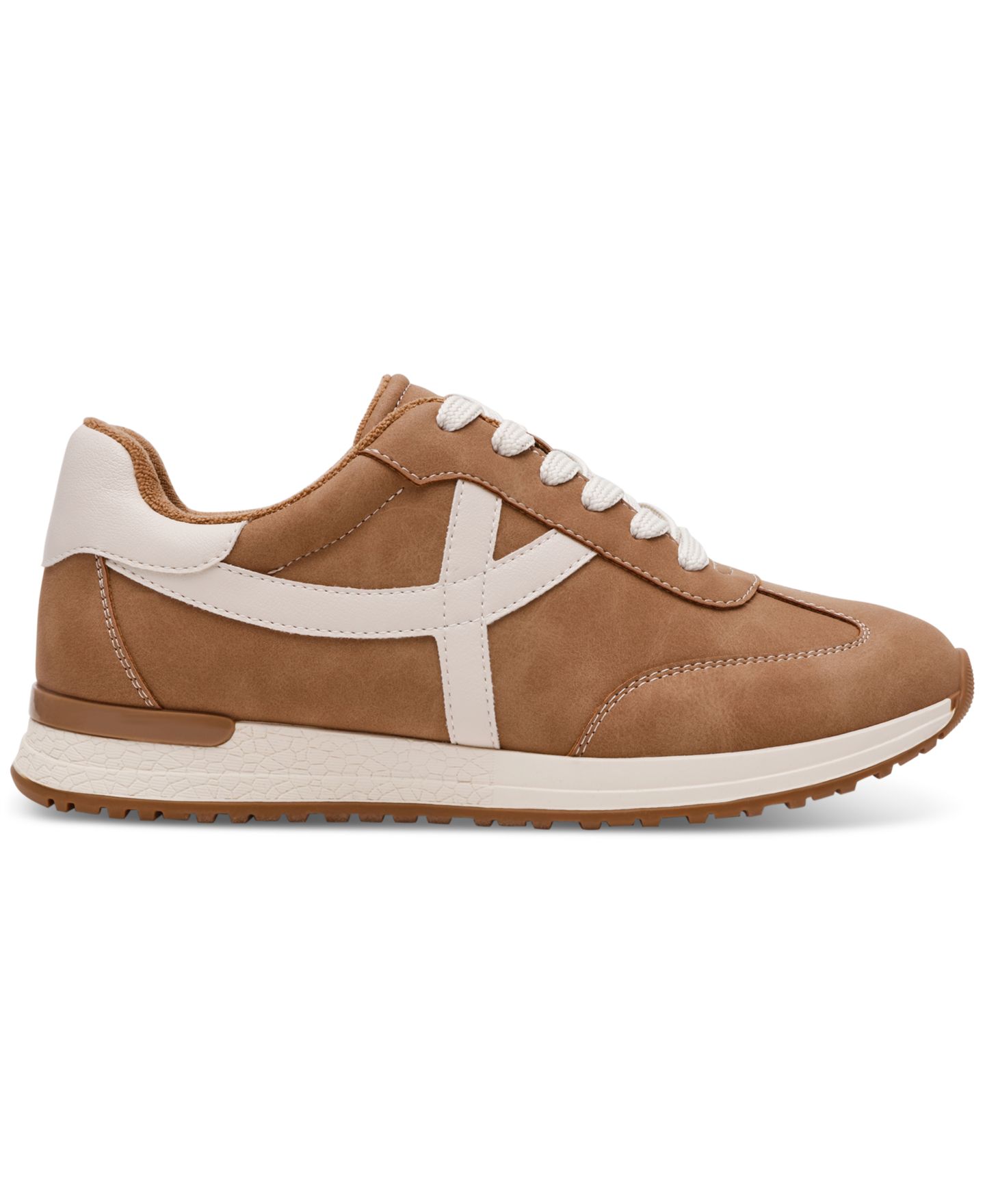 Женские кроссовки DV Dolce Vita Joque Retro Lace-Up, цвет: Верблюжий гладкий — фото 2