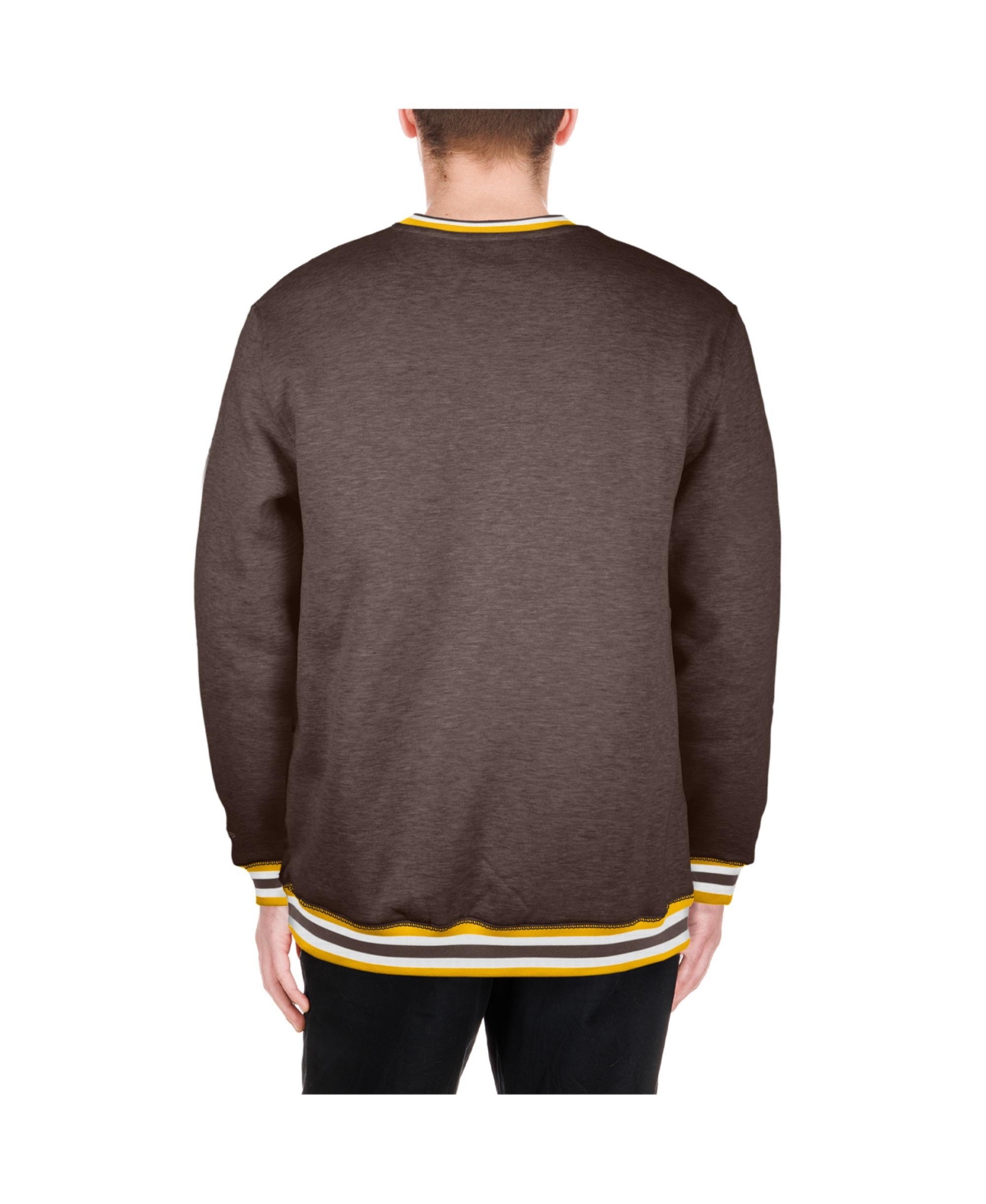 Shop New Era Men's Brown San Diego Padres Father's Day Pullover Sweatshirt