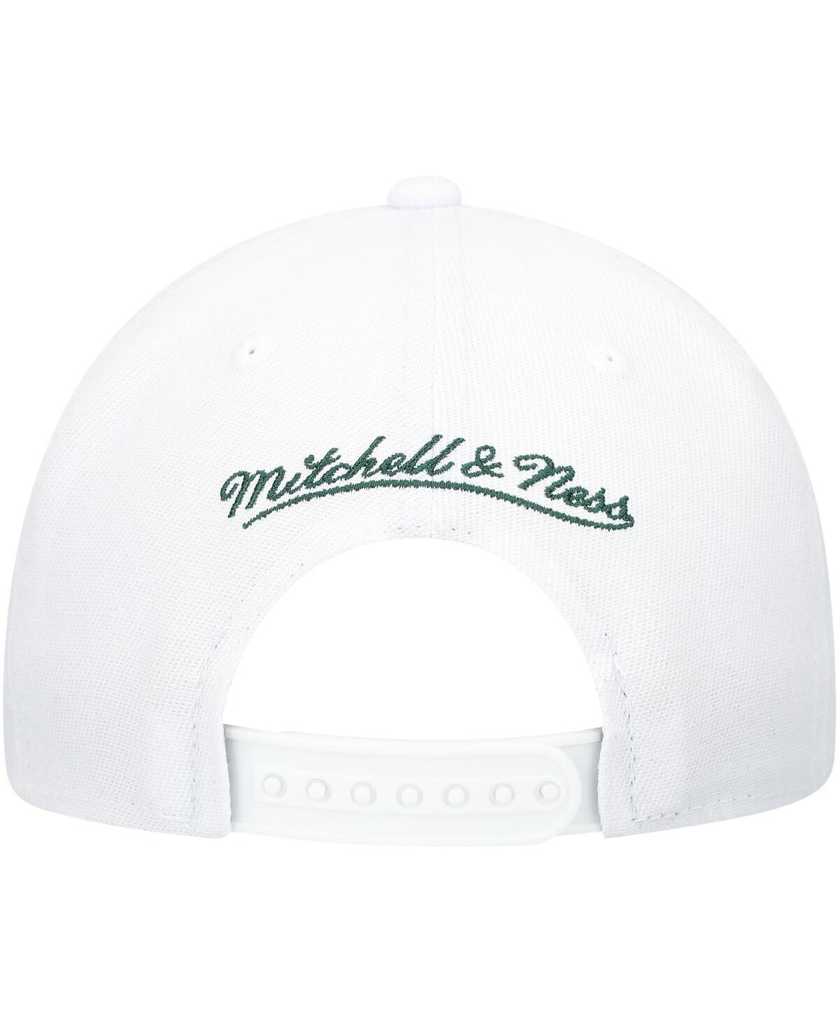 Mitchell & Ness Big Boys And Girls White Boston Bruins After Shock Snapback Hat In White
