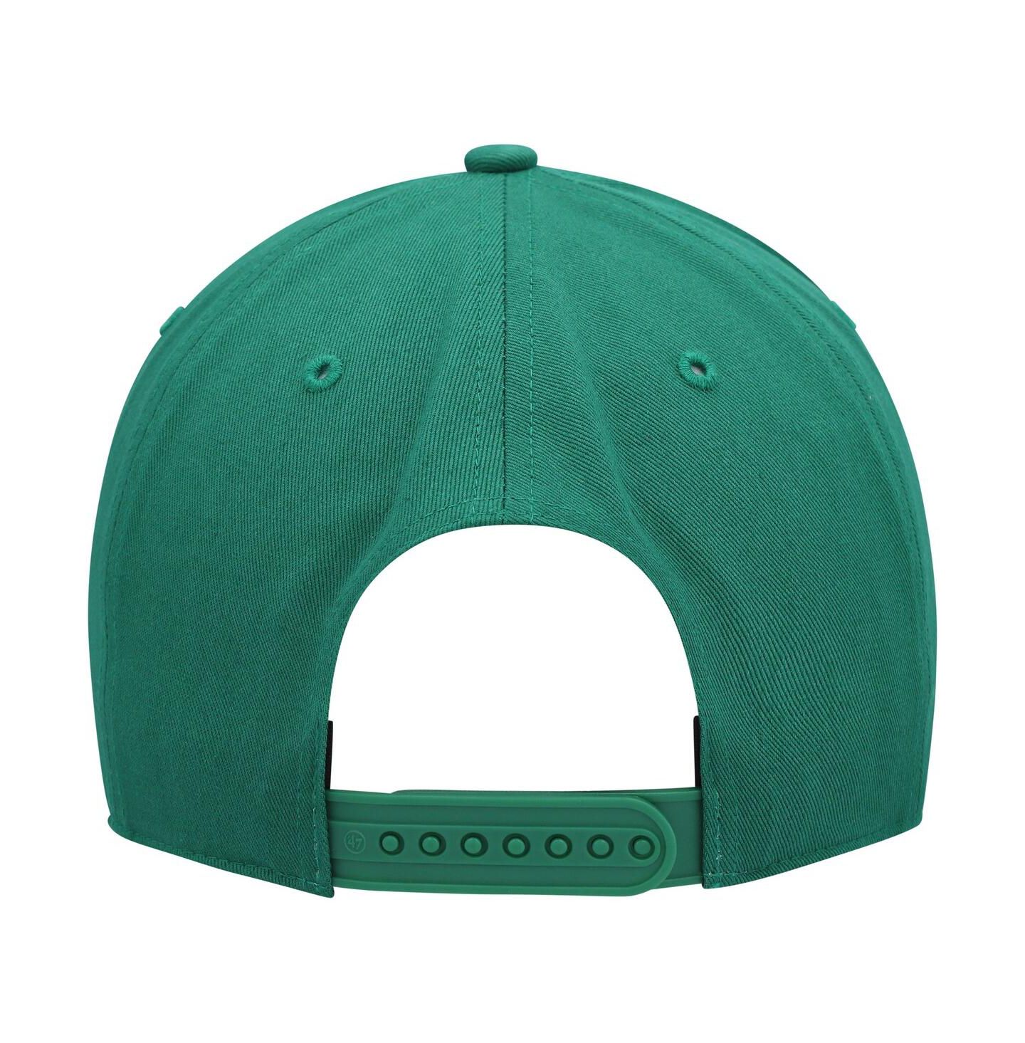 Мужская кепка '47 Brand Kelly Green Dallas Stars Primary Hitch Snapback Hat — фото 2