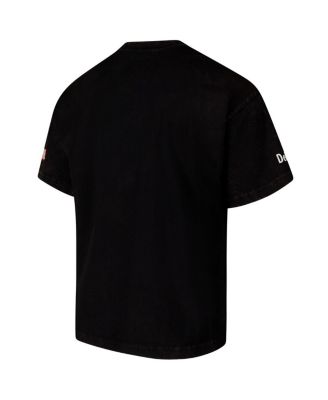 Men's Black Wolverine Dekryptic Wolverine Deadpool Oversized Fit and Heavy Wash T-Shirt