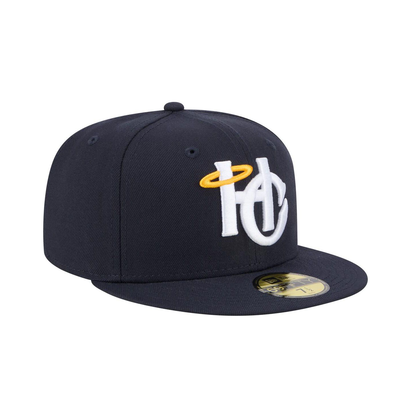 Мужская кепка New Era Navy Charleston RiverDogs Authentic Collection 59FIFTY Hat — фото 3
