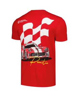 Men's and Women's Red Dodge Powered T-Shirt