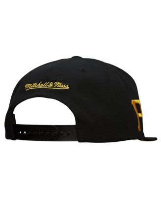 Men's Black Pittsburgh Pirates Team Tagged Snapback Hat