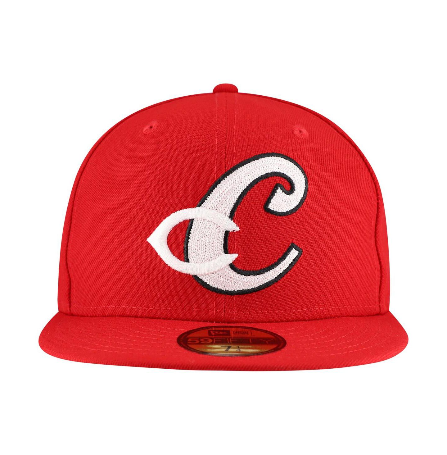 Мужские головные уборы New Era Red Cincinnati Reds Duo Logo 2.0 59FIFTY Hat — фото 5