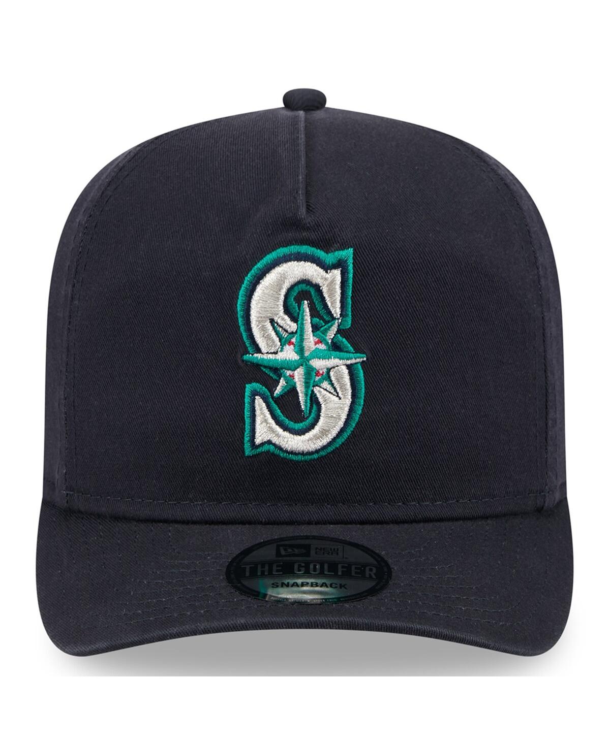 New Era Men's Navy Seattle Mariners 2025 Jackie Robinson Day Golfer Adjustable Hat In Navy