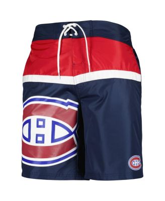 Men's Navy Montreal Canadiens Sea Wind Swim Trunks