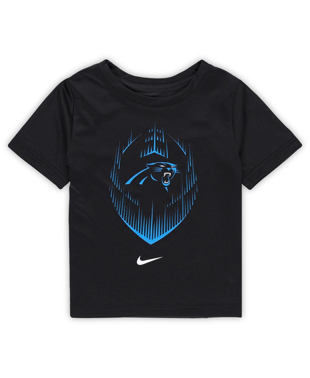 Nike Toddler Black Carolina Panthers Legend Icon Performance T-shirt In Black