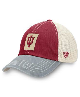 Top of the World - Men's Crimson Indiana Hoosiers Off Road Adjustable Trucker Hat