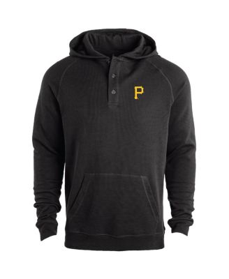 Dunbrooke - Men's Black Pittsburgh Pirates Montana Lightweight Raglan Pullover Hoodie